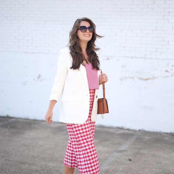 Gingham jumpsuit worn once - Picture 2 of 5